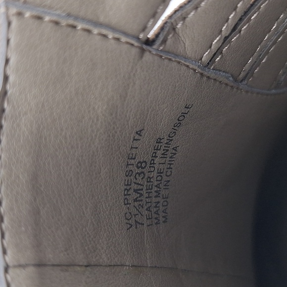 NIB VINCE CAMUTO Prestetta Bootie - Foxy True Suede, Taupe - Picture 15 of 16